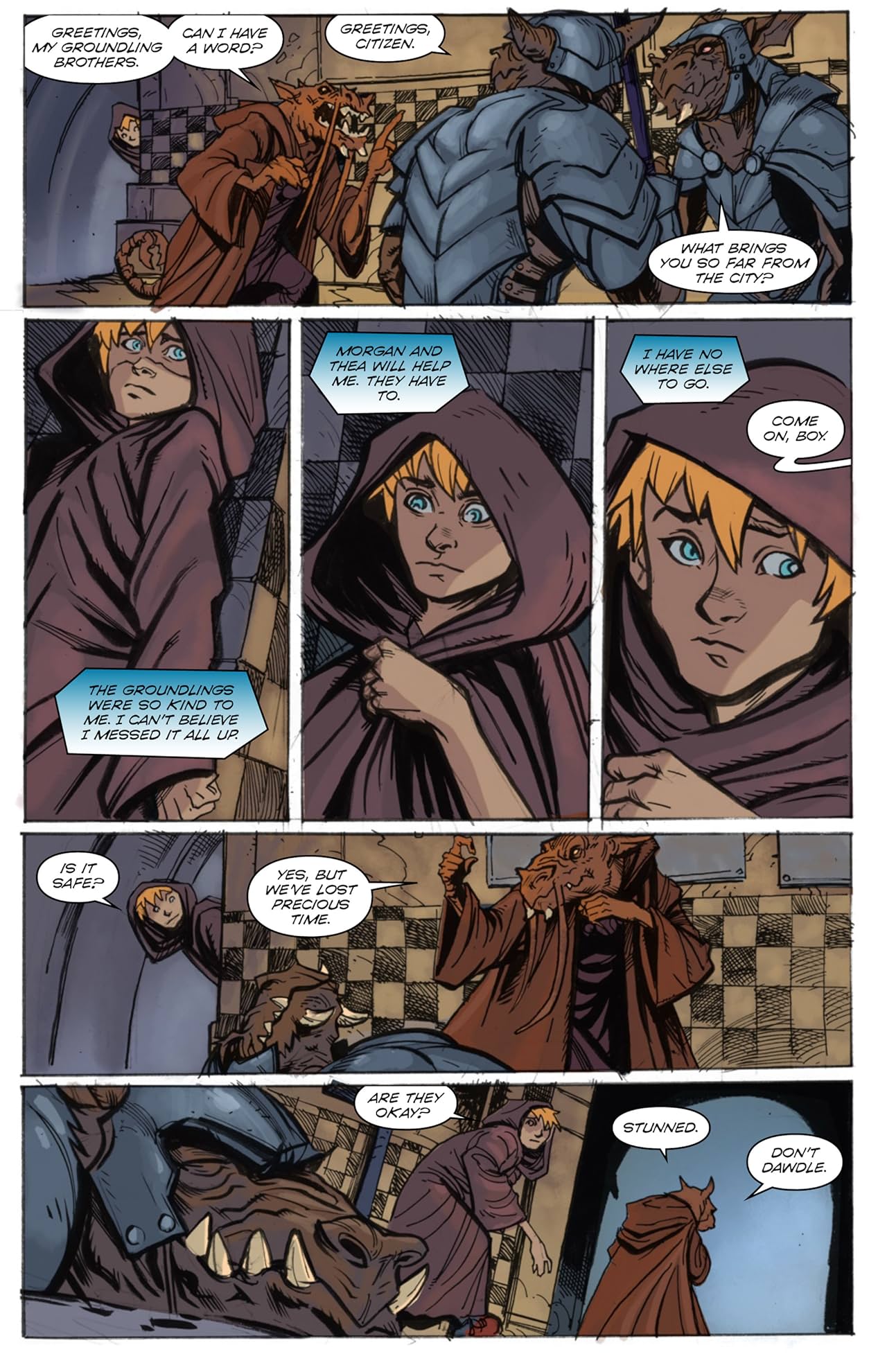 The Only Living Boy #3