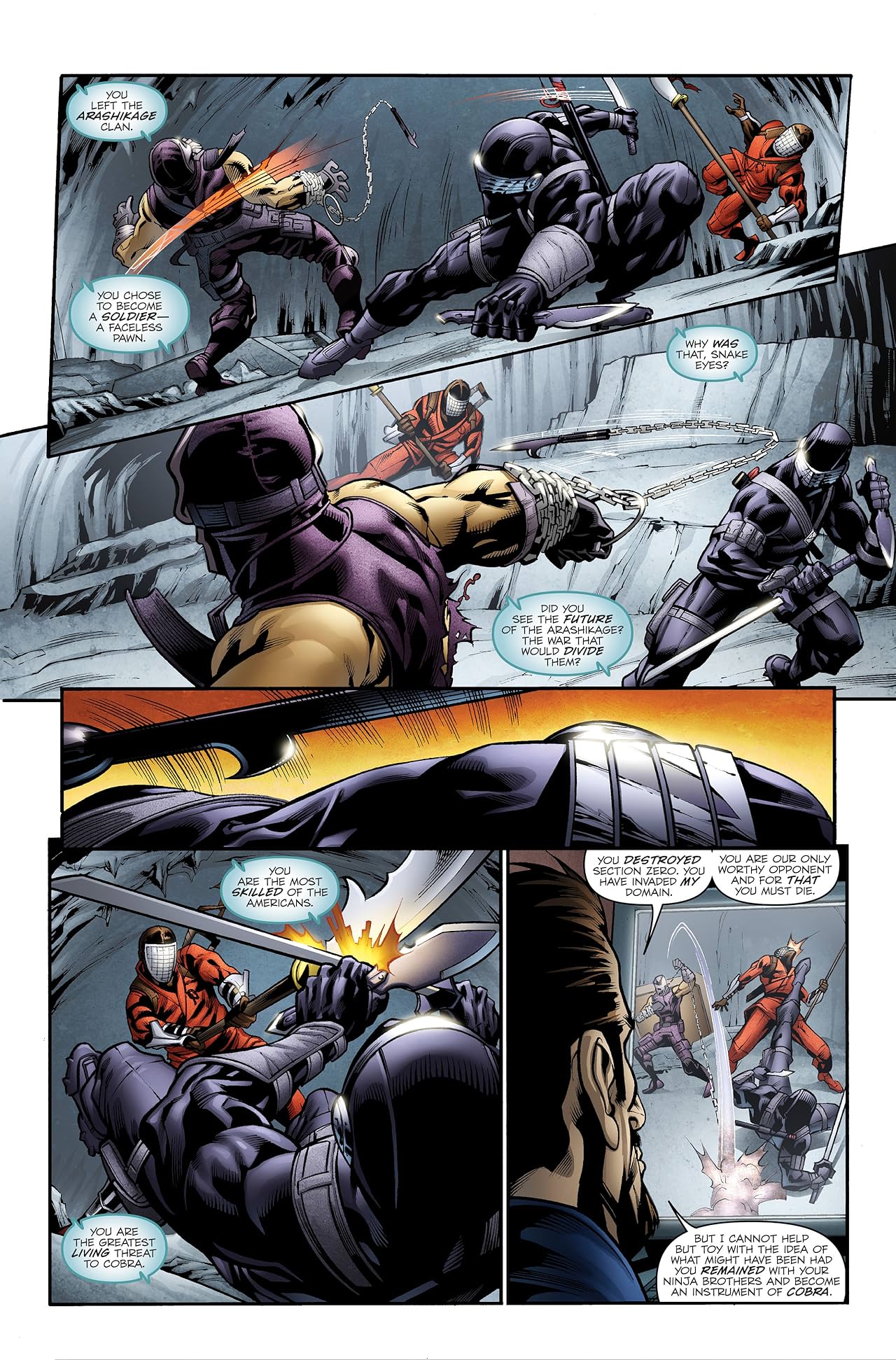 Snake Eyes vs Shredder SpaceBattles