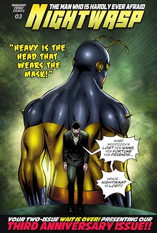 Nightwasp: The Man Who Is Hardly Ever Afraid #3
