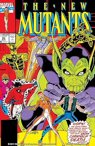 New Mutants (1983-1991) #92