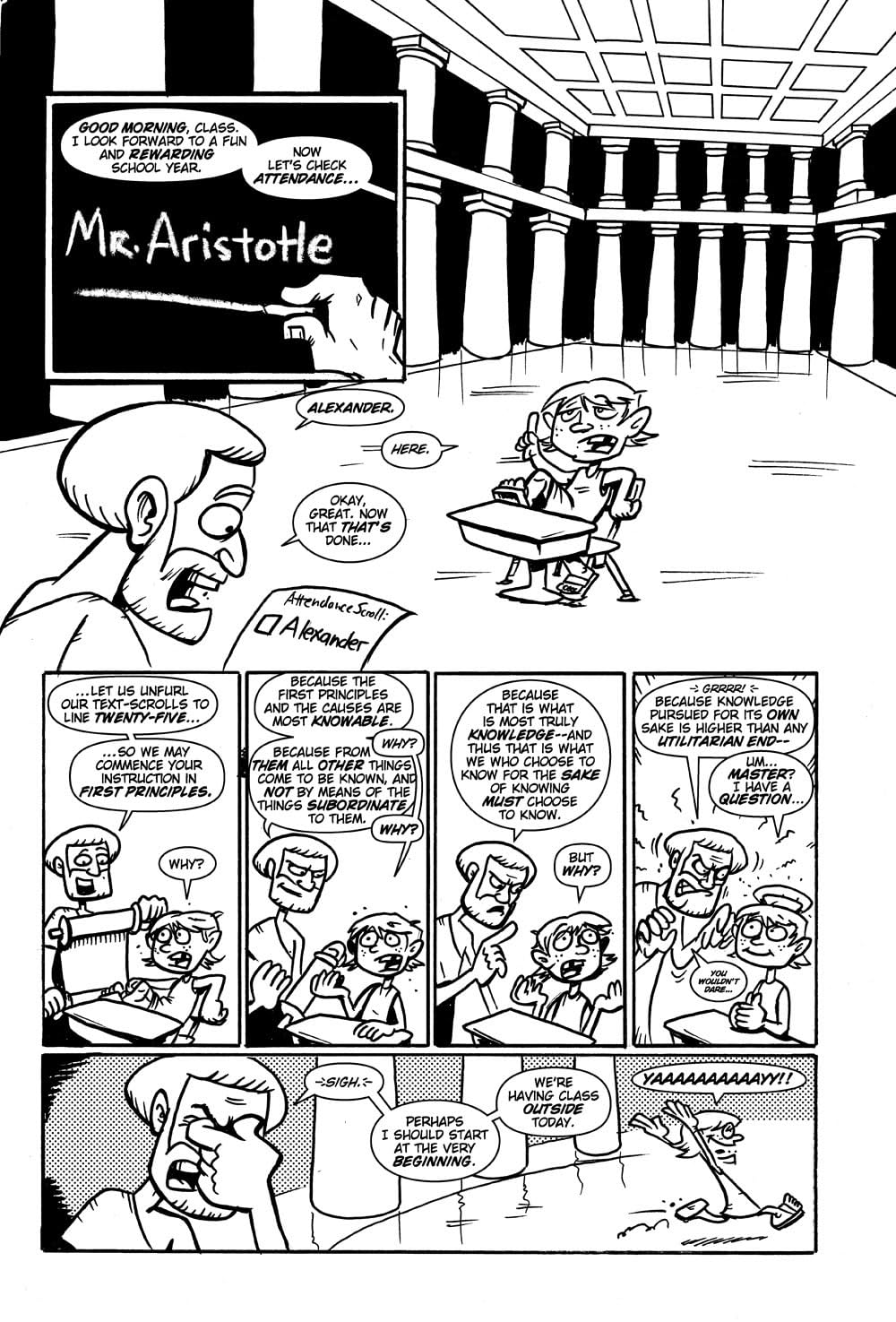 Action Philosophers #2: Aristotle, Epictetus the Stoic & Diogenes!