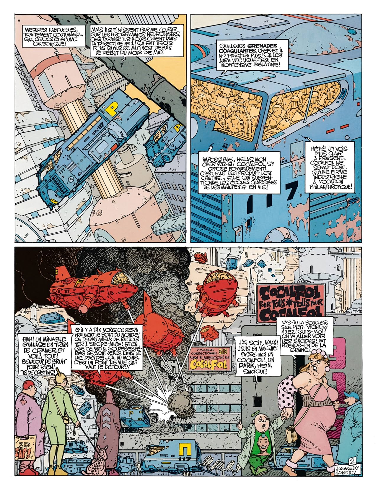 Avant l'Incal Vol. 4: Anarcopsychotiques