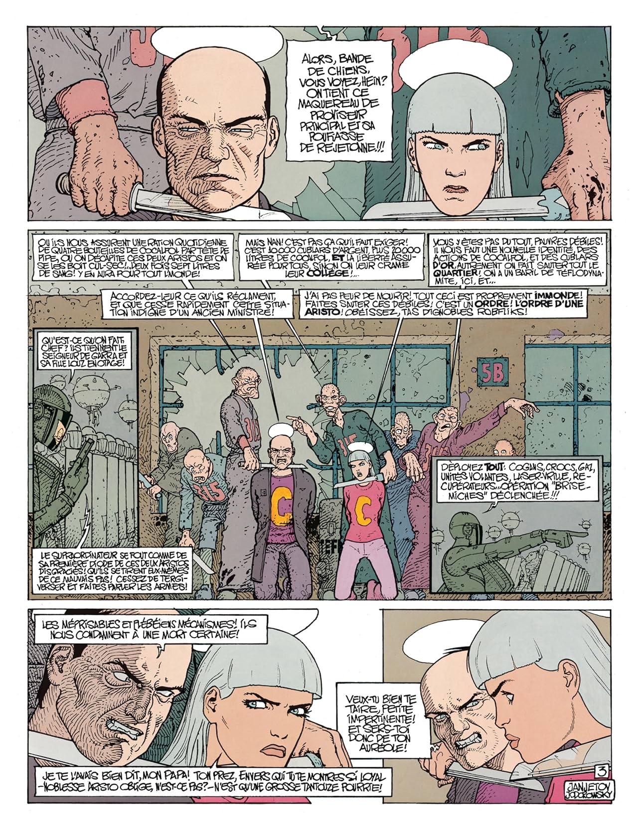 Avant l'Incal Vol. 4: Anarcopsychotiques