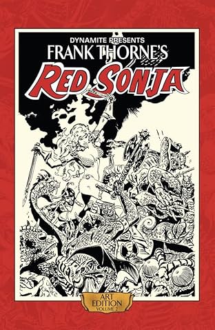 Frank Thorne's Red Sonja: Art Edition Vol. 2