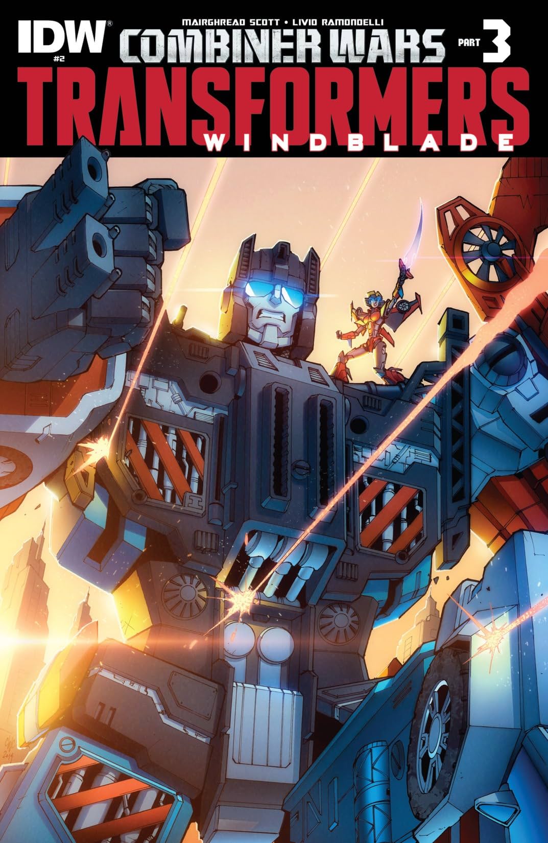 Transformers: Windblade (2015) #2: Combiner Wars Part 3