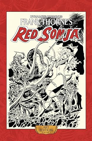 Frank Thorne's Red Sonja: Art Edition Vol. 3
