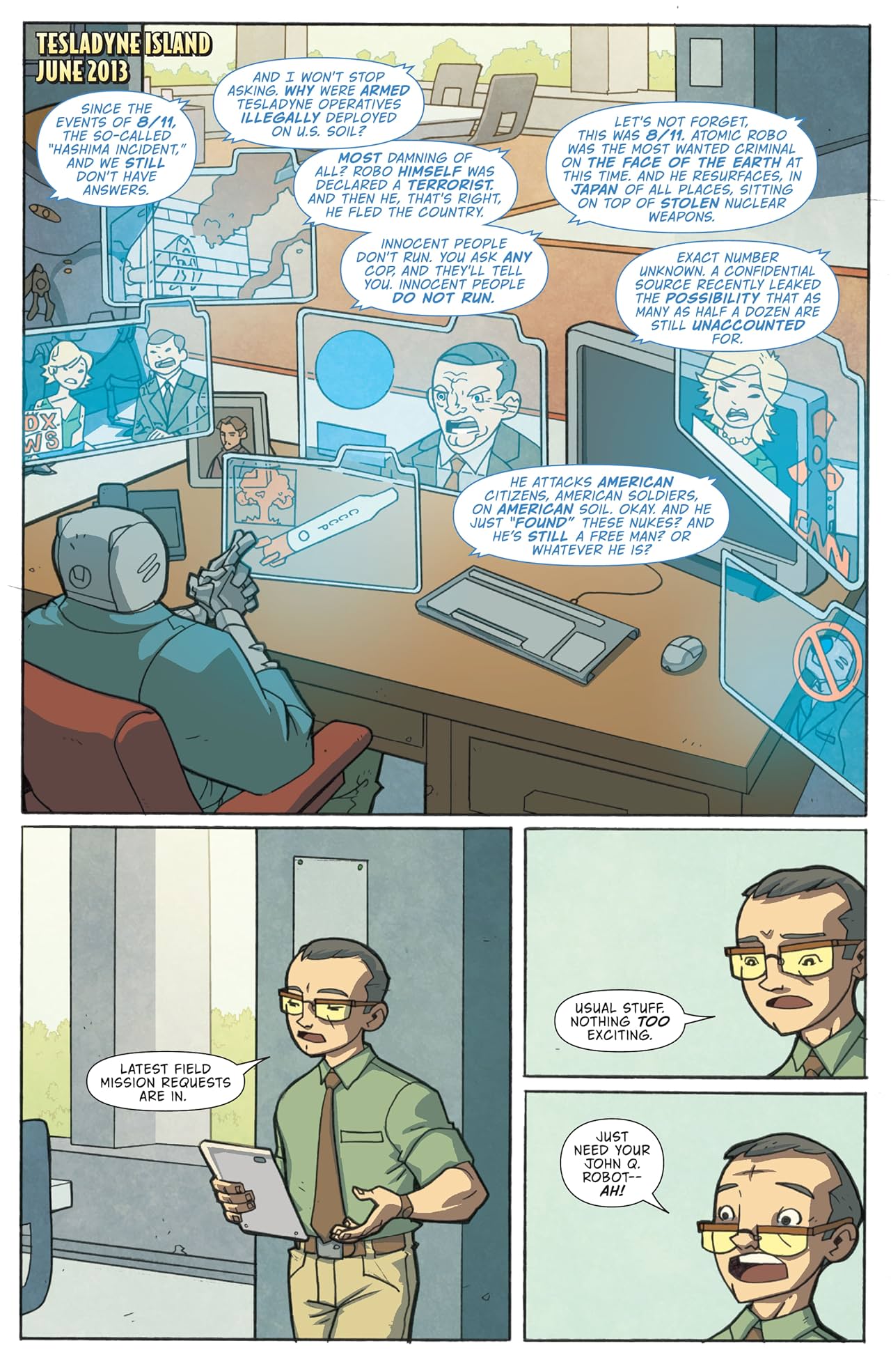 Atomic Robo & The Savage Sword of Doctor Dinosaur