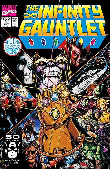 Image result for the infinity gauntlet #1