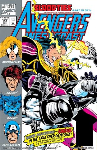 Avengers West Coast (1985-1994) #101