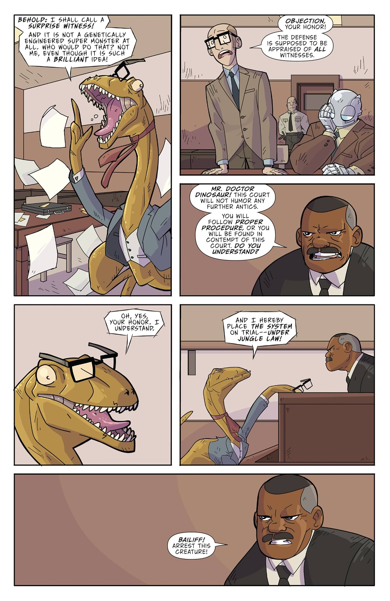 The Trial of Atomic Robo