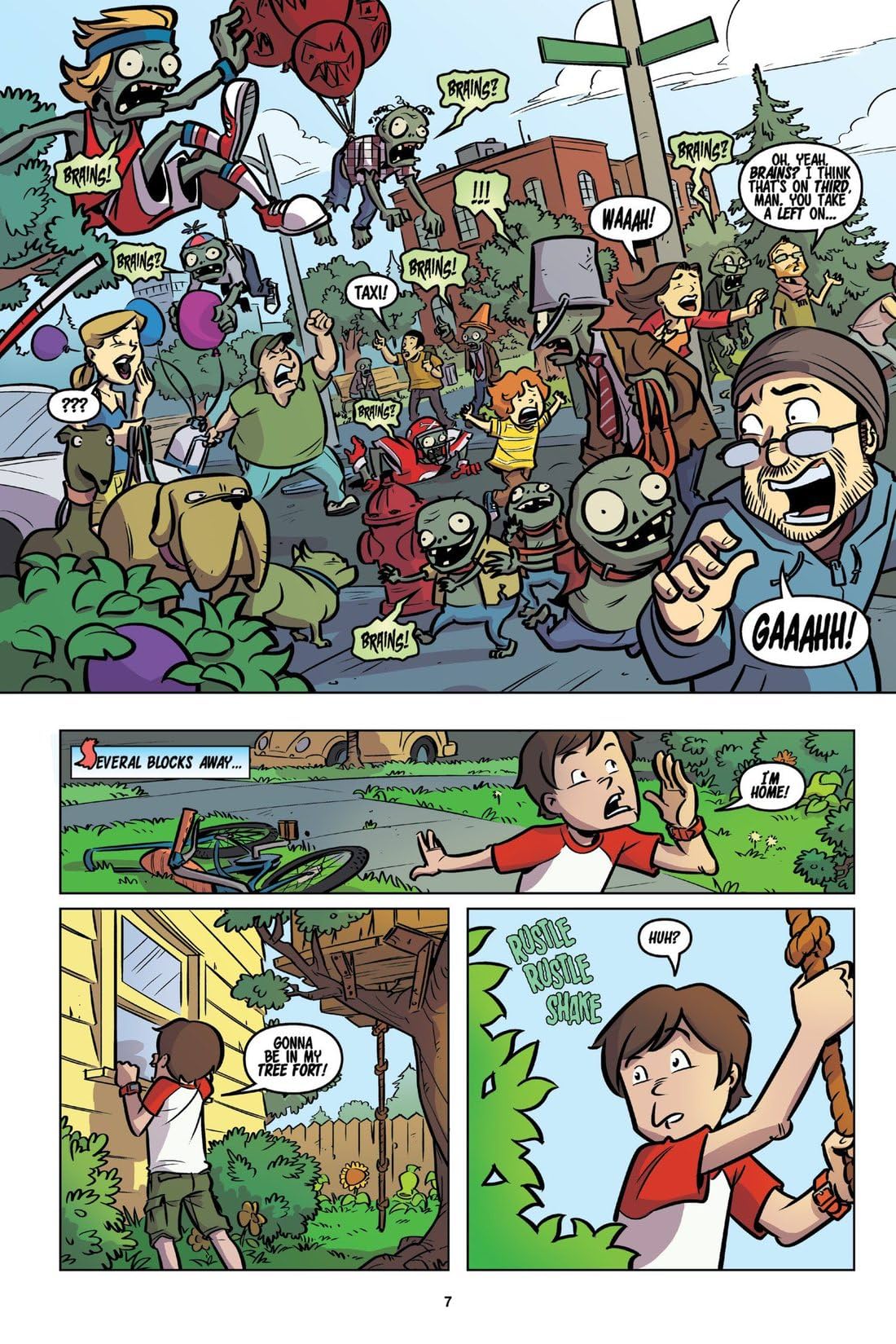 Plants vs. Zombies Vol. 1: Lawnmageddon
