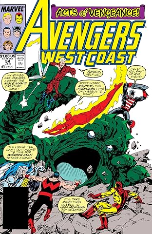 Avengers West Coast (1985-1994) #54