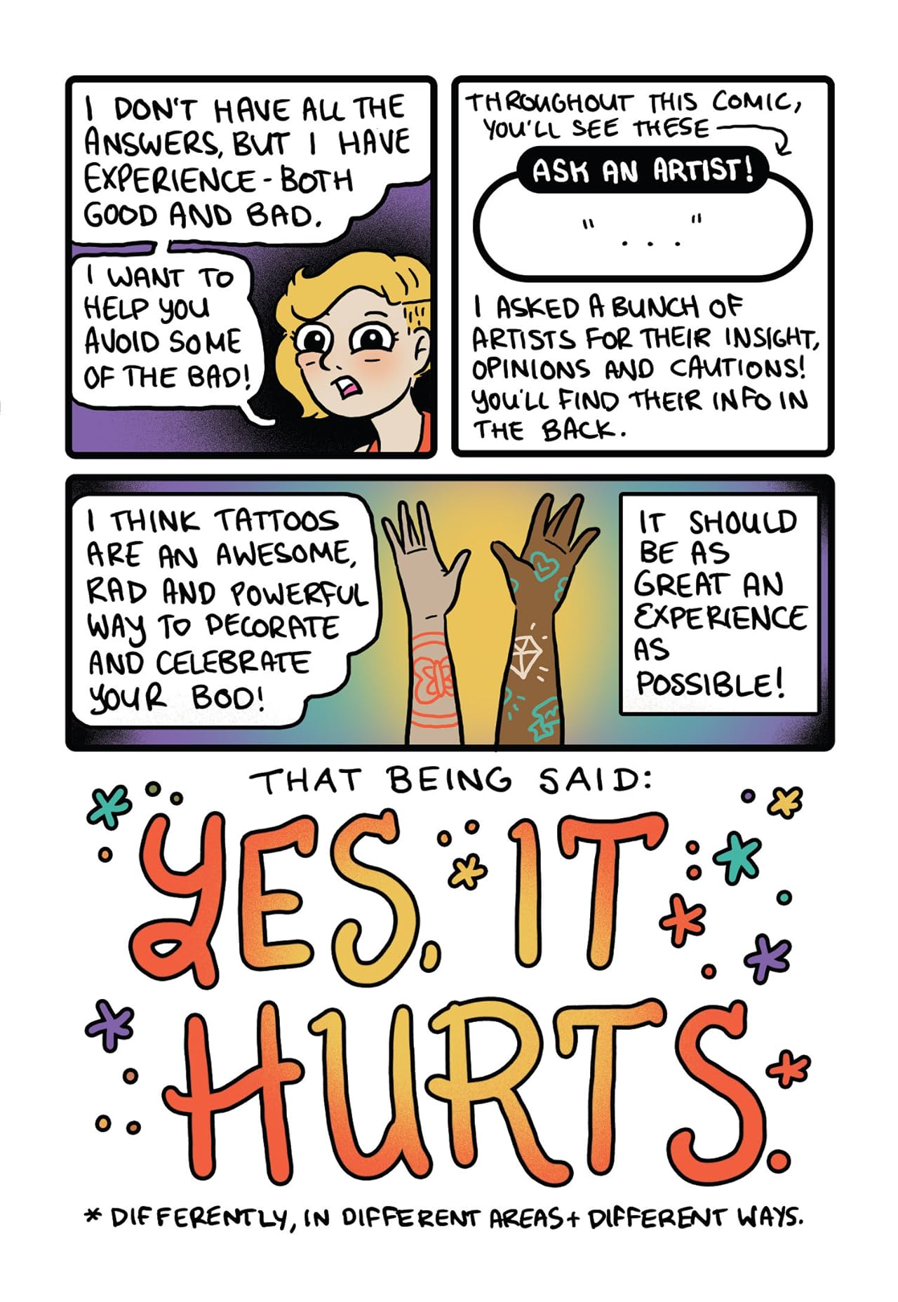 Ink for Beginners: A Comic Guide to Getting Tattooed