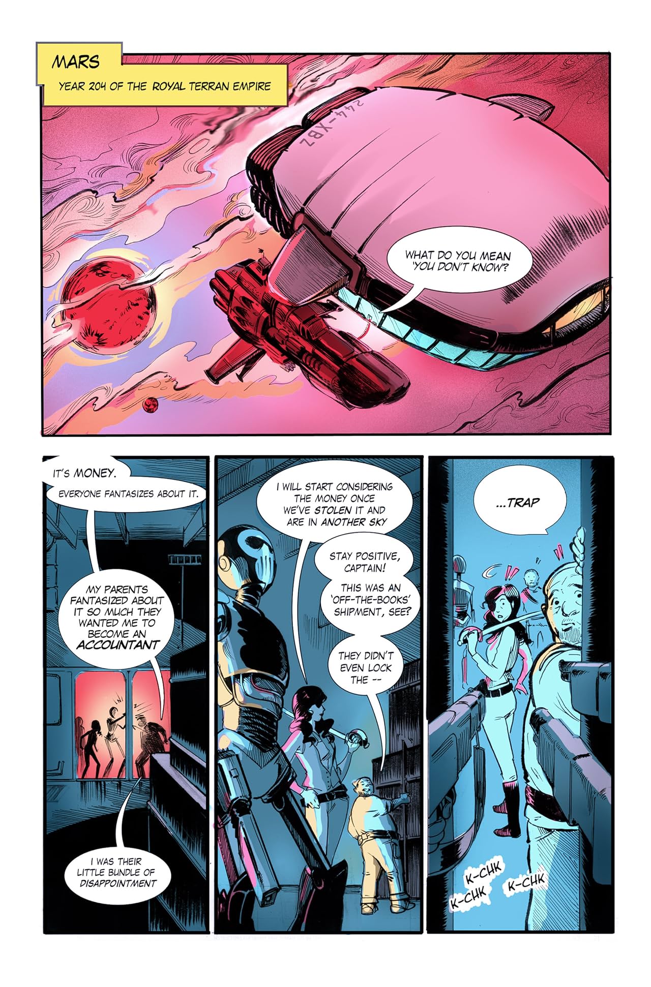 Pirates of Mars Vol. 1: Love and Revenge