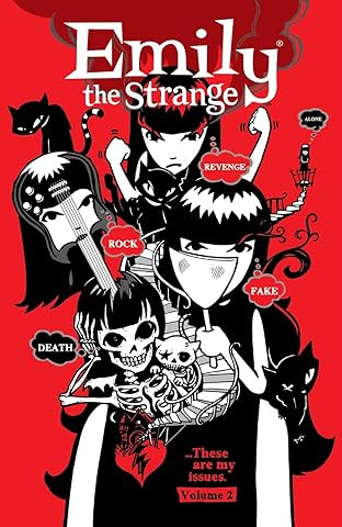 Emily the Strange Vol. 2: Rock, Death, Fake, Revenge, and Alone