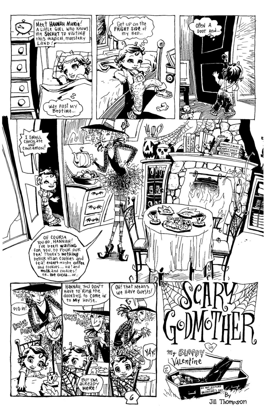 Scary Godmother Comic Book Stories