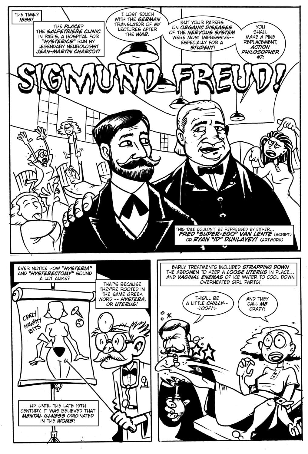 Action Philosophers #4: Self-Help for Stupid, Ugly Losers! (Freud, Jung and Joseph Campbell)