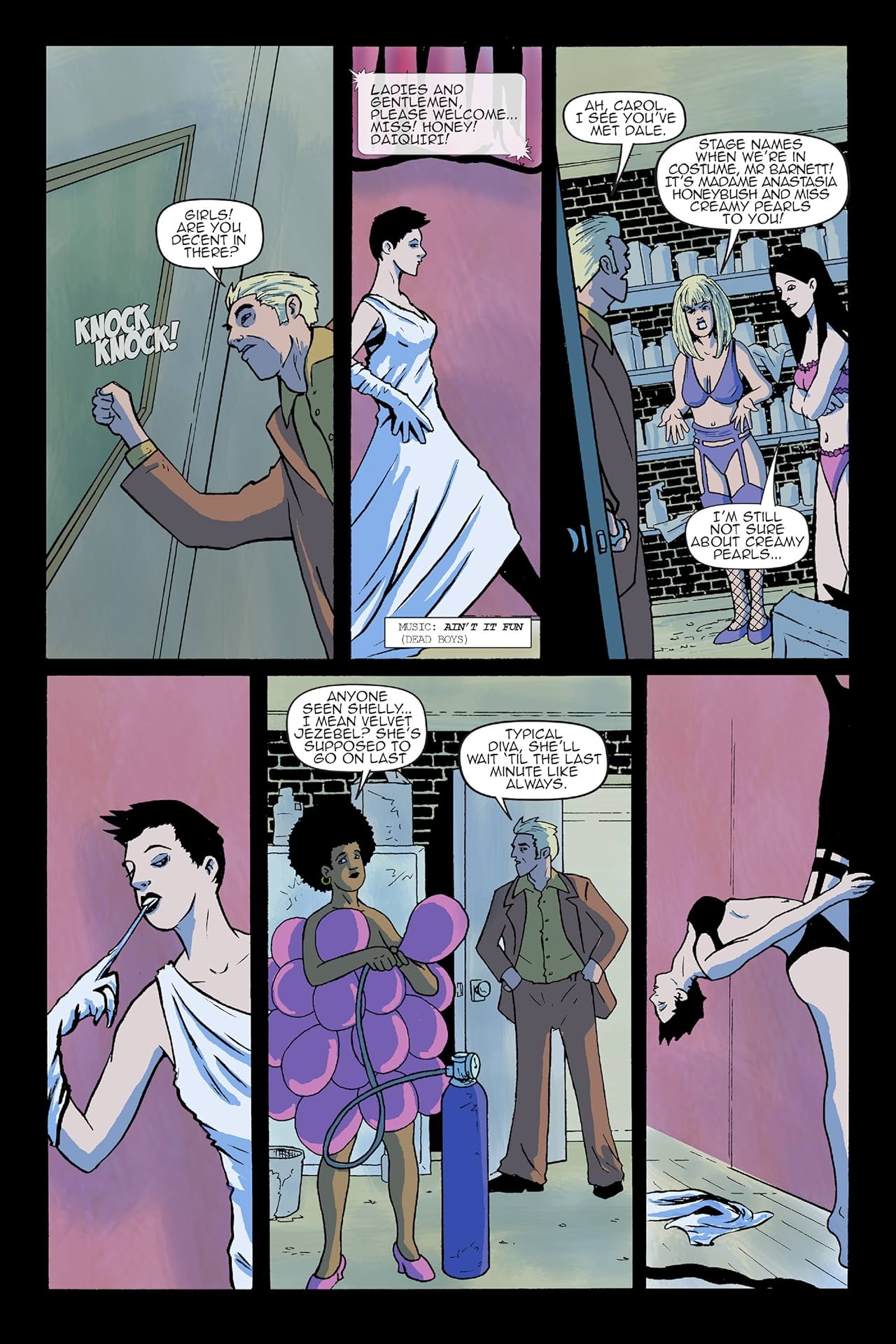 Deadly Burlesque Comics by comiXology