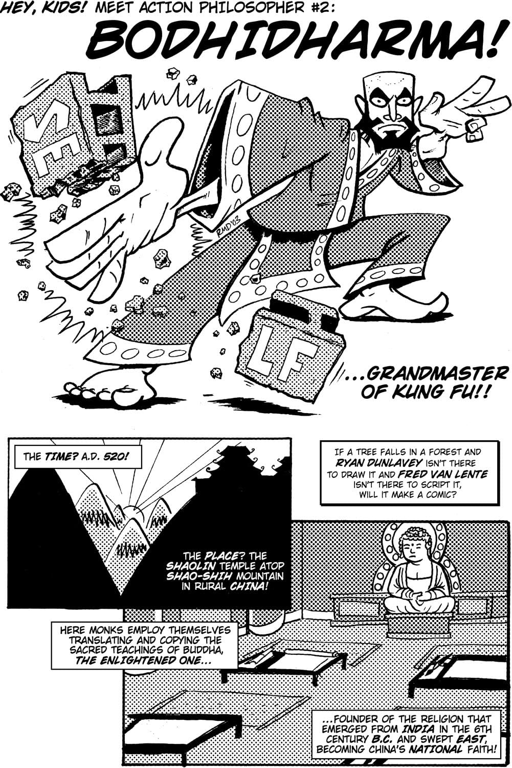 Action Philosophers #5: Zen & The Kabballah!