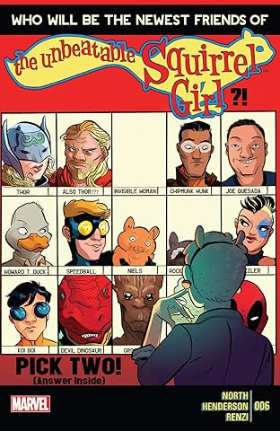 The Unbeatable Squirrel Girl (2015) No.6