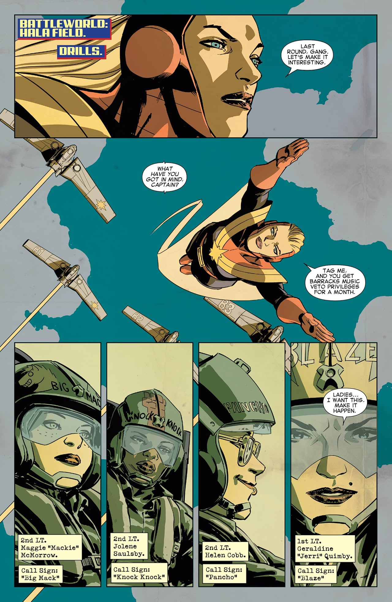 Captain Marvel and the Carol Corps (2015) #1