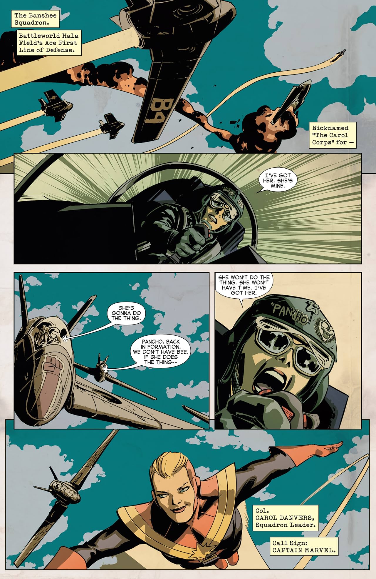 Captain Marvel and the Carol Corps (2015) #1