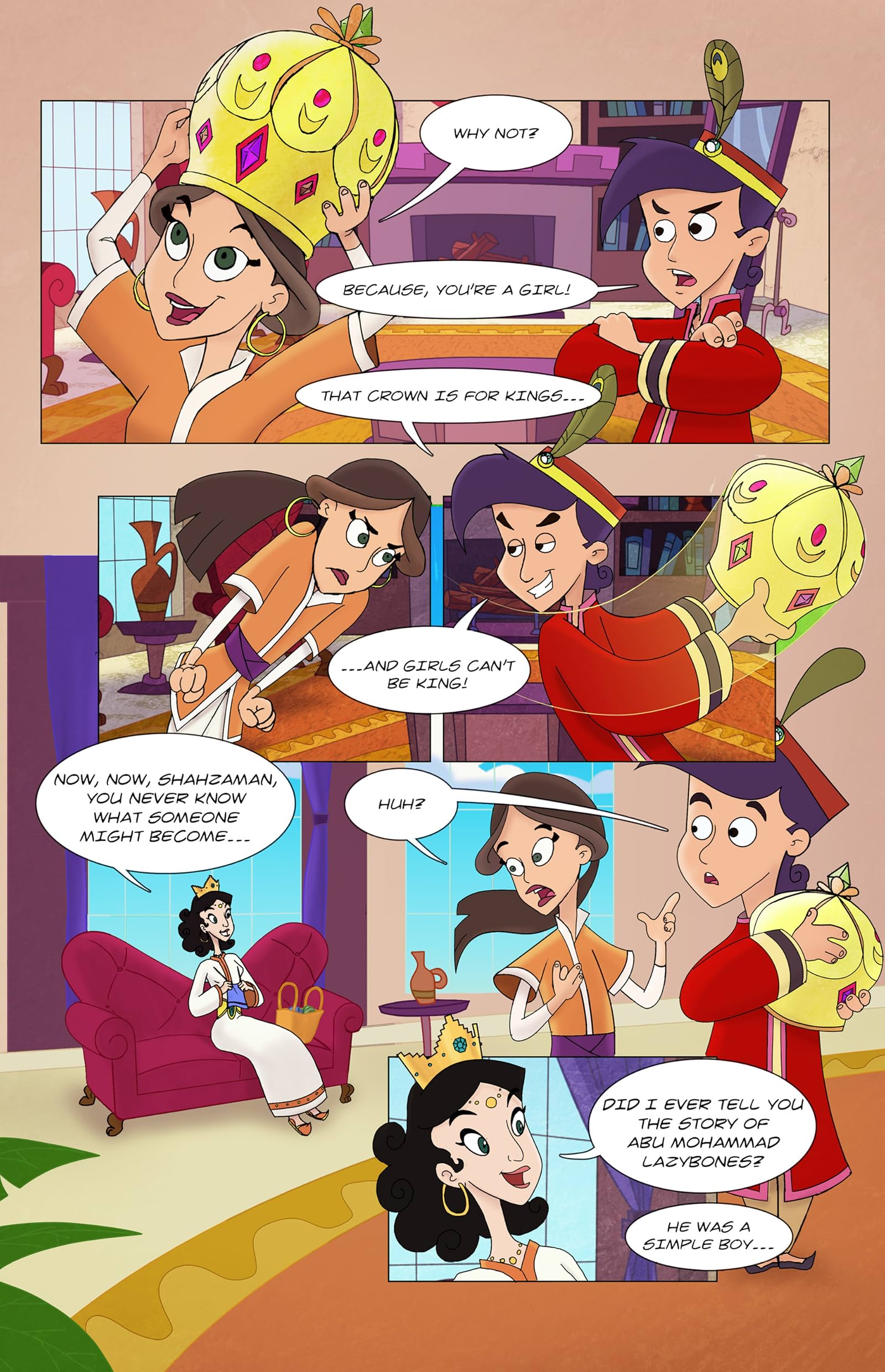 1001 Nights 8 Abu Mohammad Lazybones Comics By Comixology