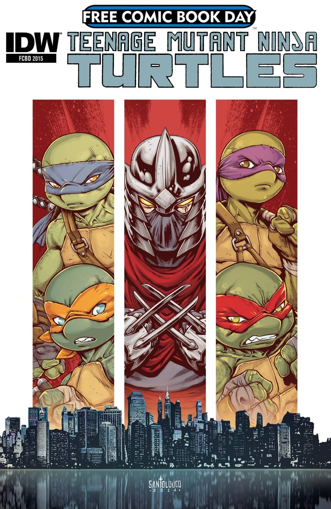 FCBD 2015 - Teenage Mutant Ninja Turtles: Prelude to Vengeance