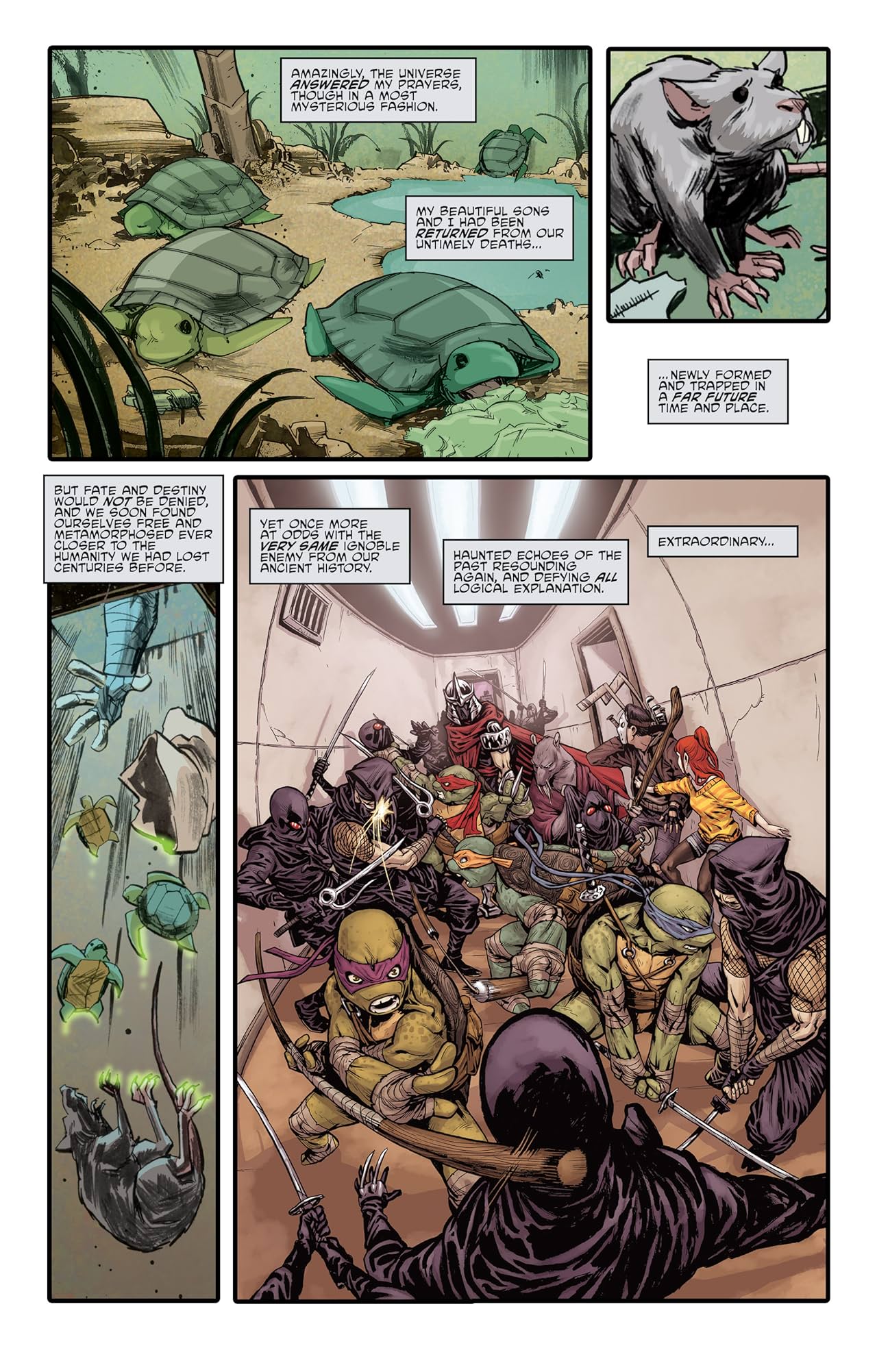 FCBD 2015 - Teenage Mutant Ninja Turtles: Prelude to Vengeance