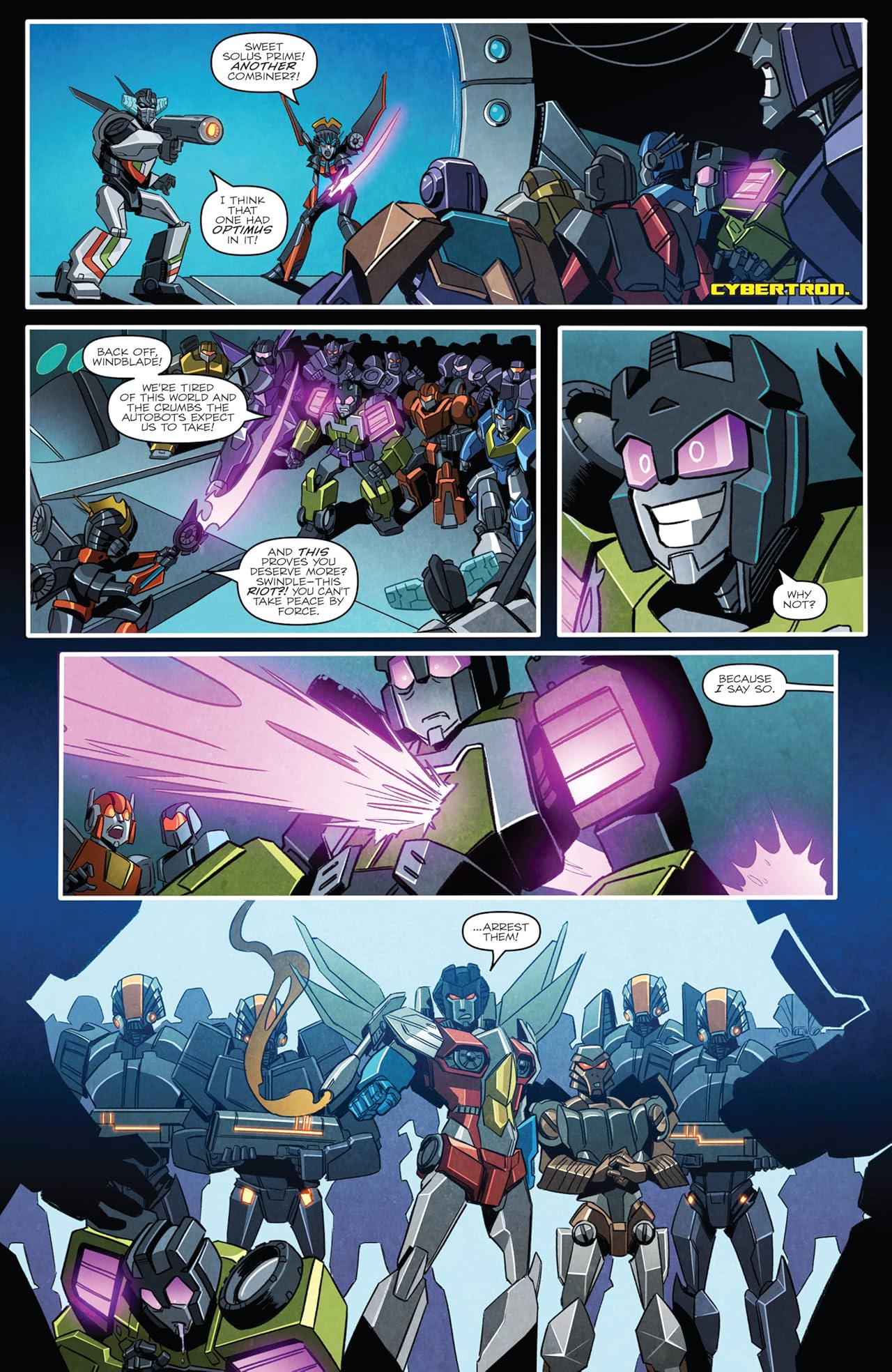 Transformers: Windblade (2015) #3: Combiner Wars Part 5
