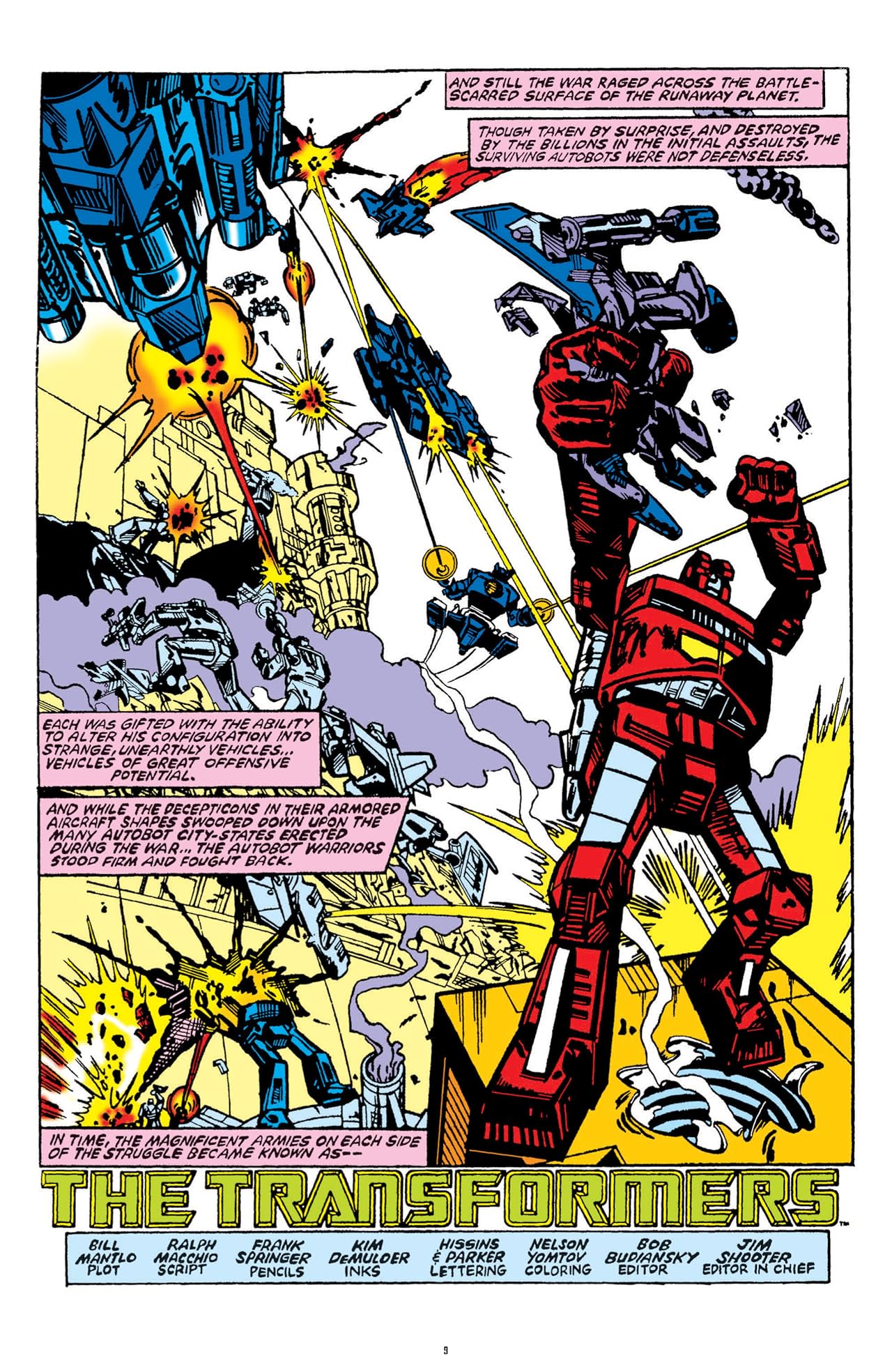 Transformers Classics Tome 1