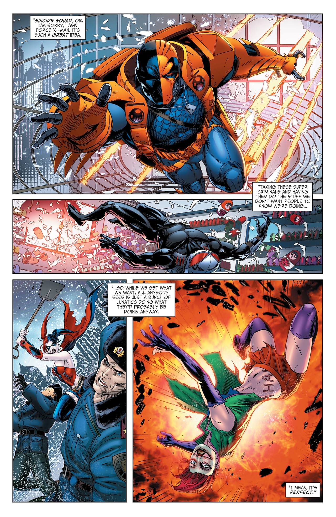 New Suicide Squad (2014-2016) Vol. 1: Pure Insanity