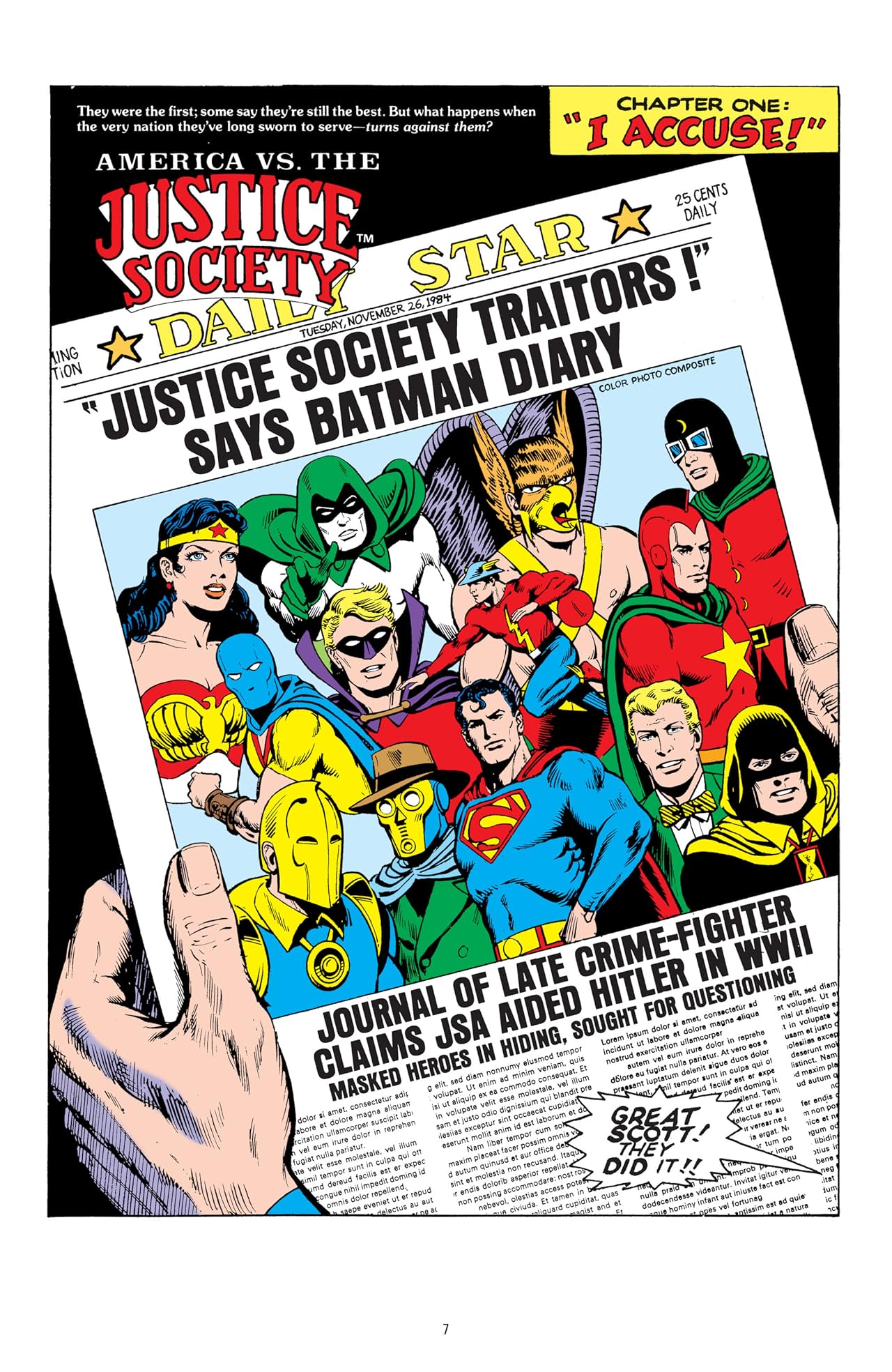 America Vs. The Justice Society
