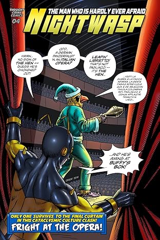 Nightwasp: The Man Who Is Hardly Ever Afraid #4