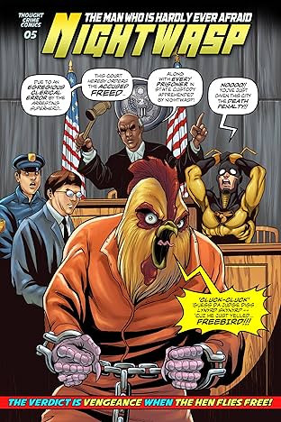 Nightwasp: The Man Who Is Hardly Ever Afraid #5