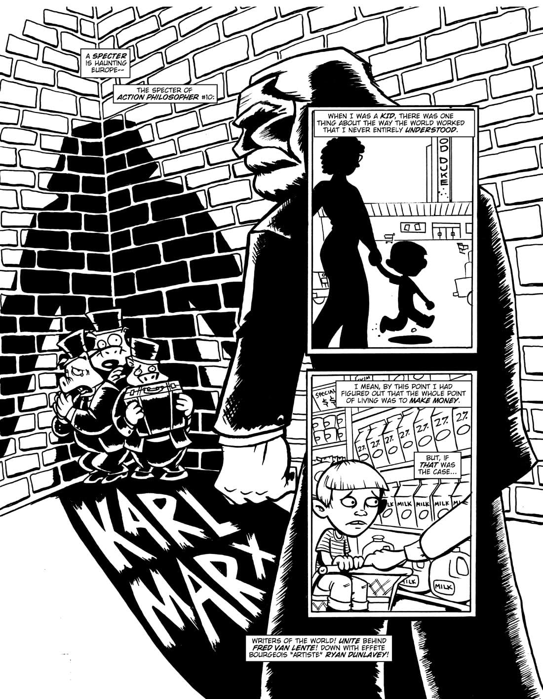 Action Philosophers #6: Marx & Nietzsche!