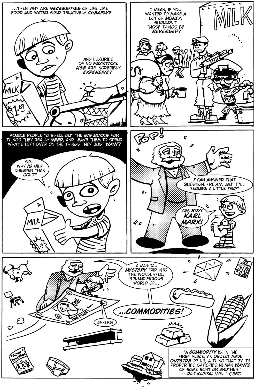 Action Philosophers #6: Marx & Nietzsche!