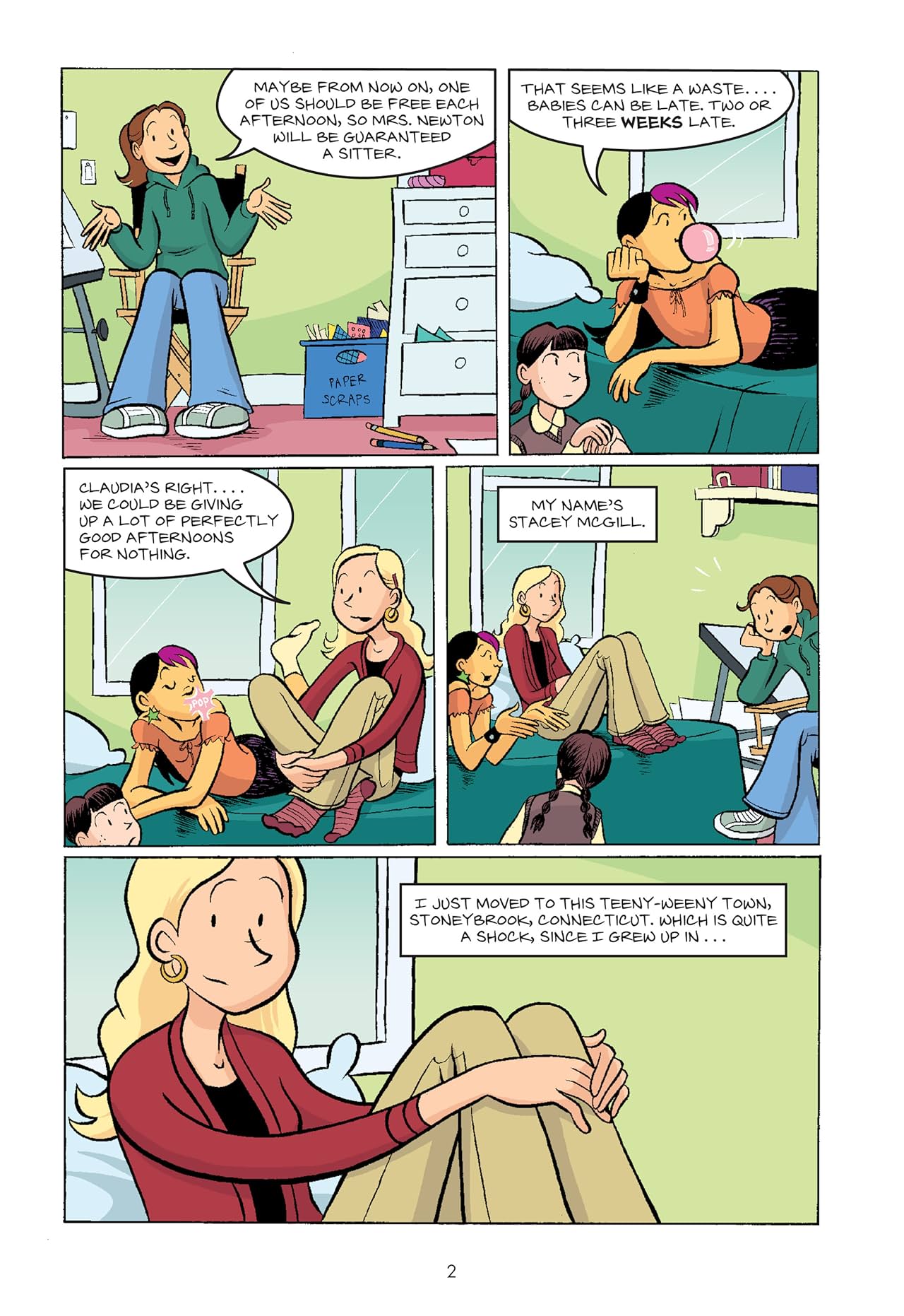 The Baby-Sitters Club Vol. 2: The Truth About Stacey: Full-Color Edition