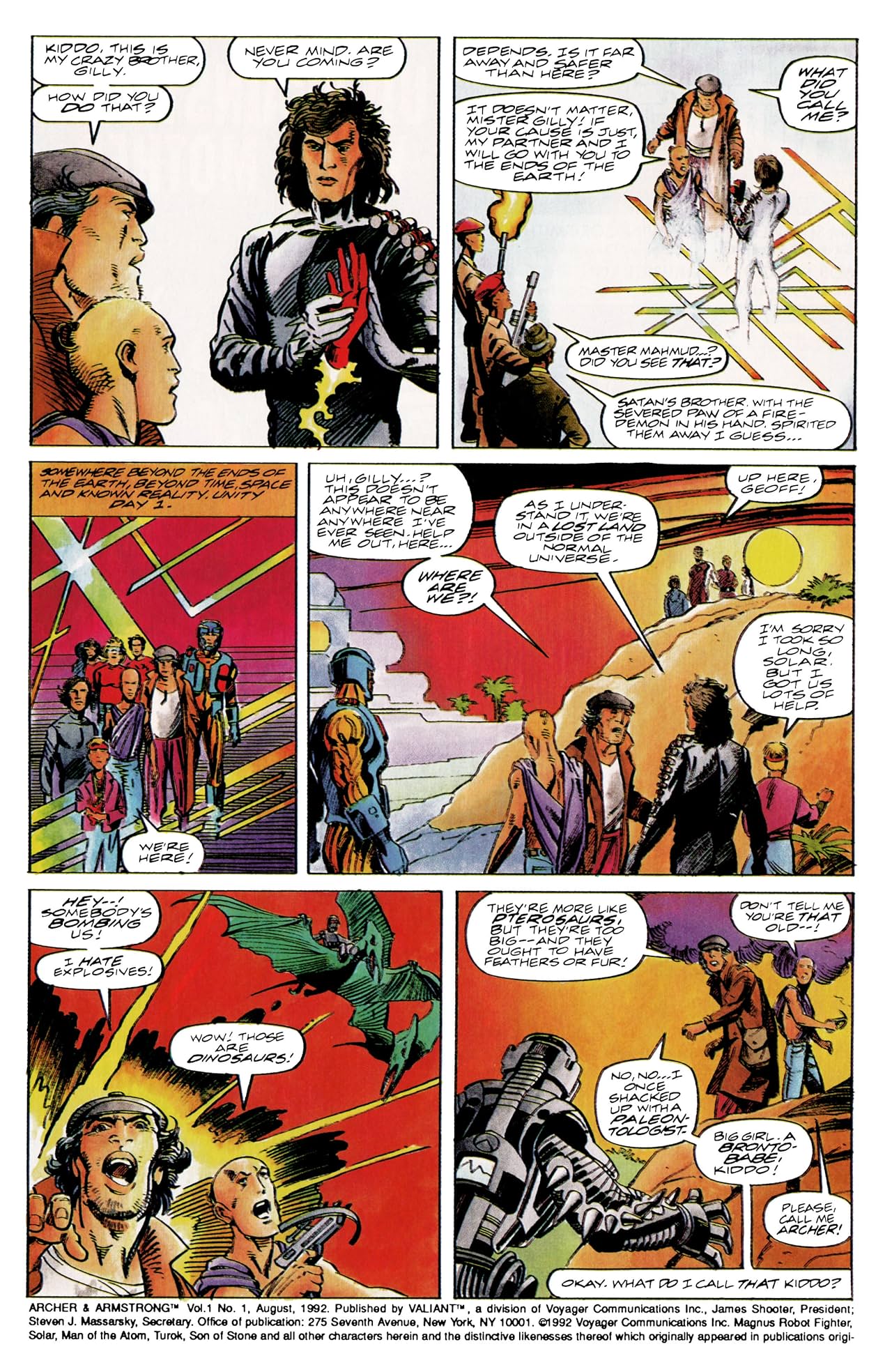 Archer & Armstrong (1992-1994) #1