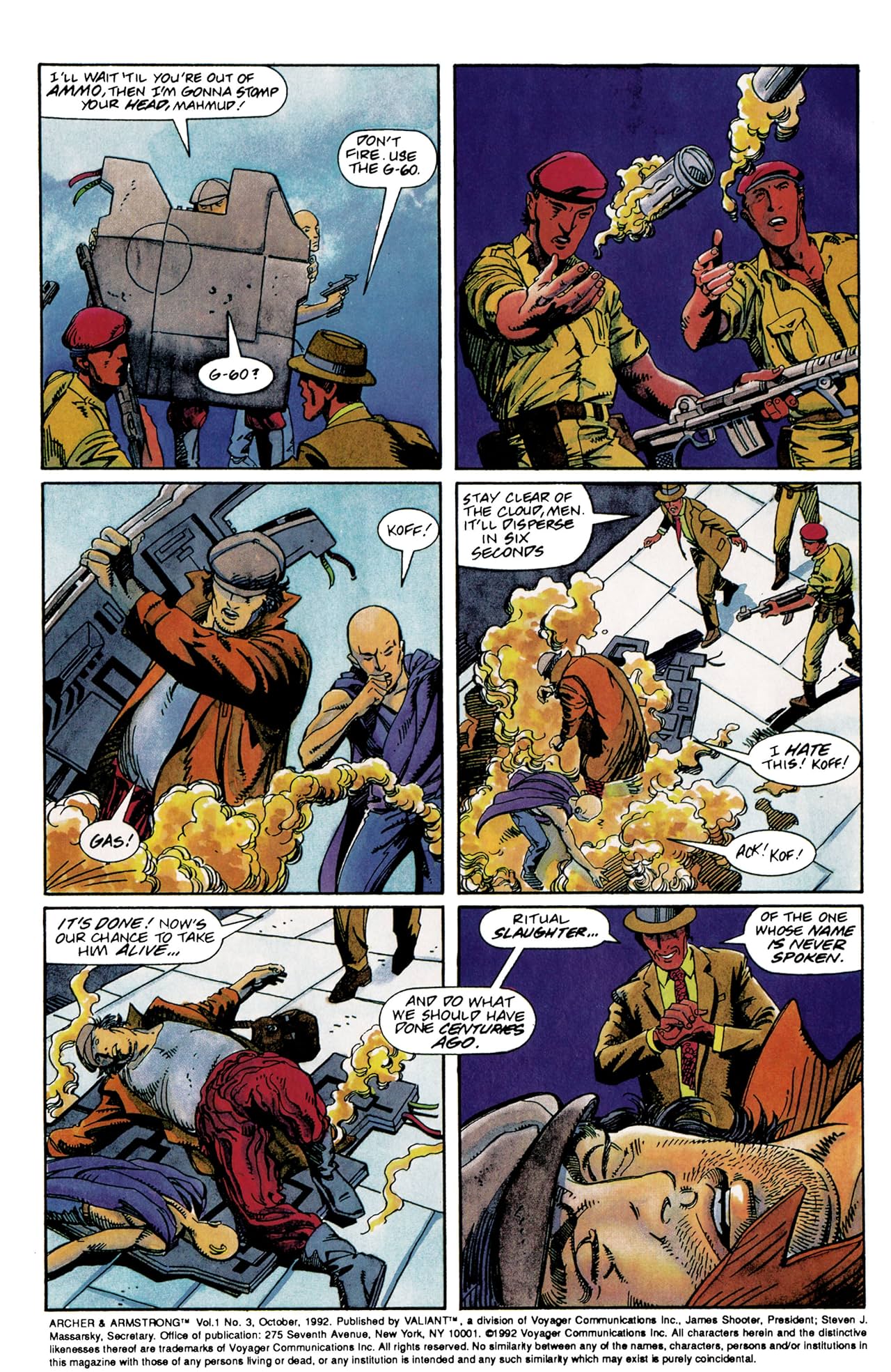 Archer & Armstrong (1992-1994) #3