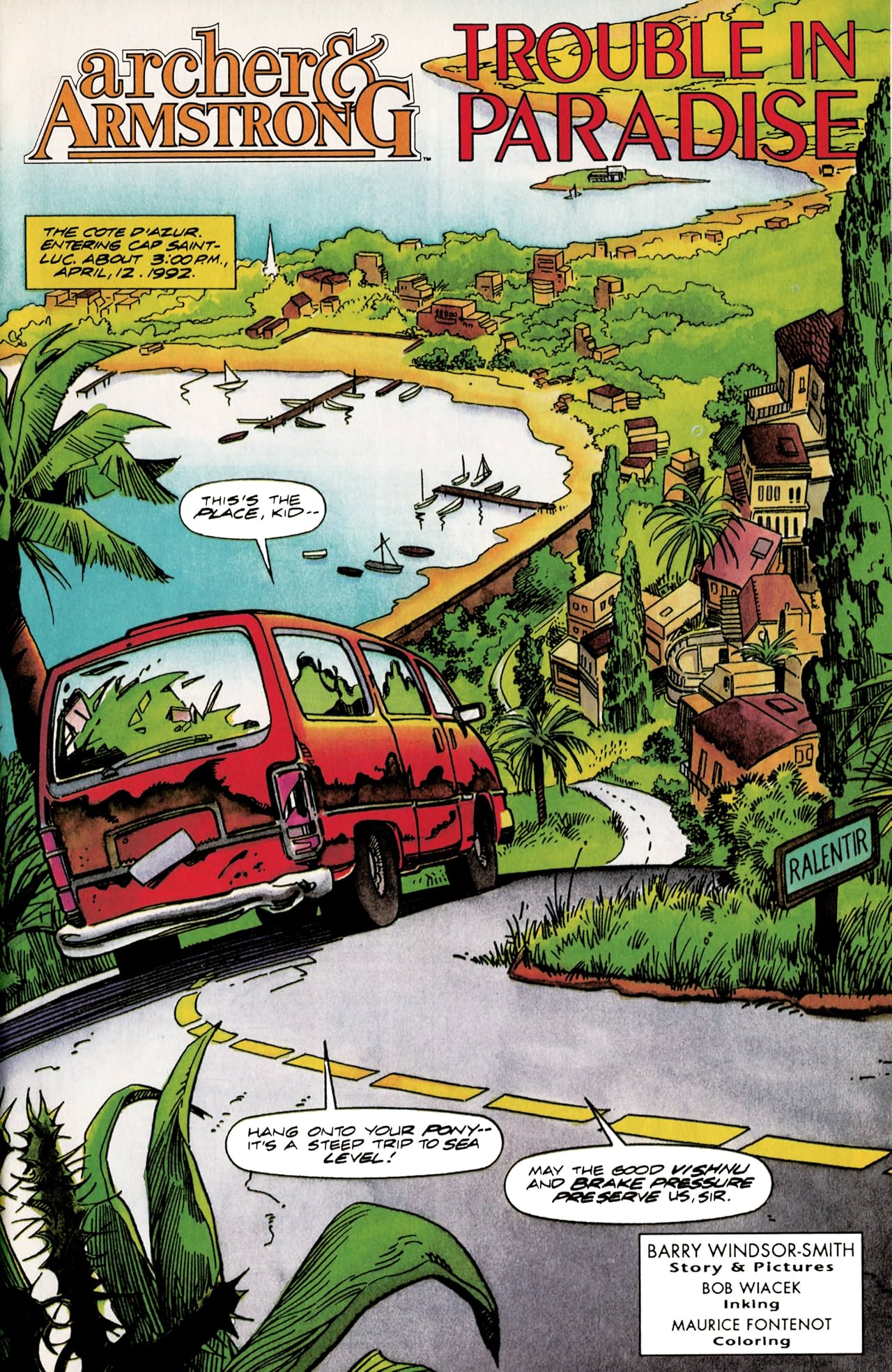 Archer & Armstrong (1992-1994) #5