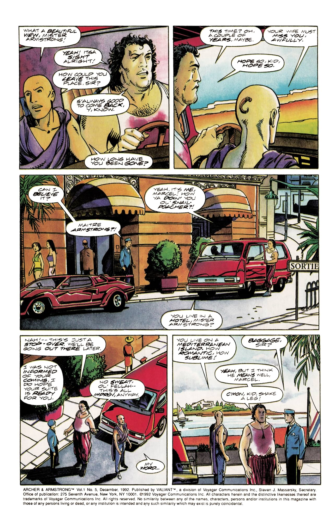 Archer & Armstrong (1992-1994) #5