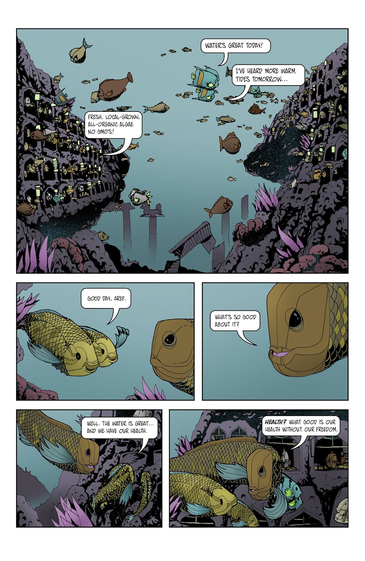 The Little Red Fish #1