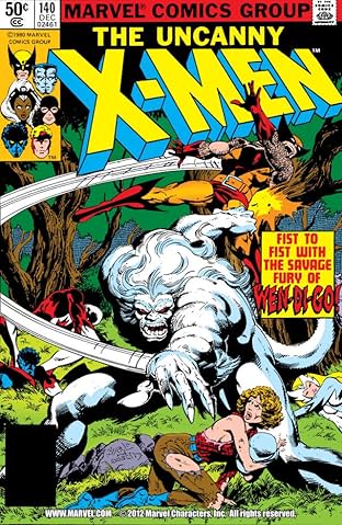 Uncanny X-Men (1963-2011) #140