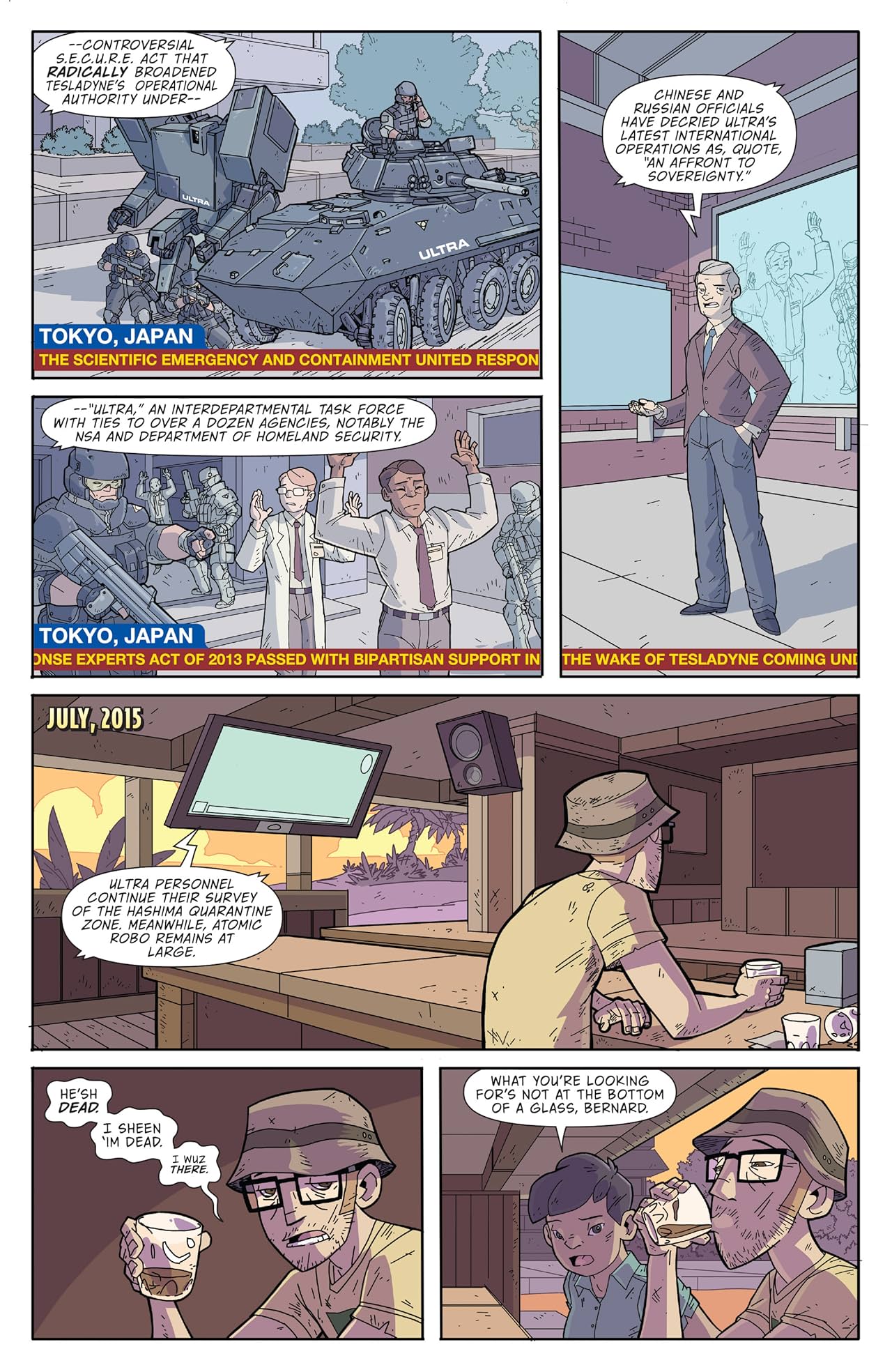 Atomic Robo and the Ring of Fire #1