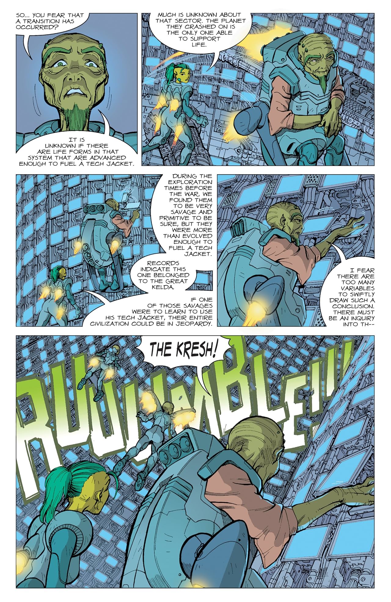 Tech Jacket 2 Comics by comiXology