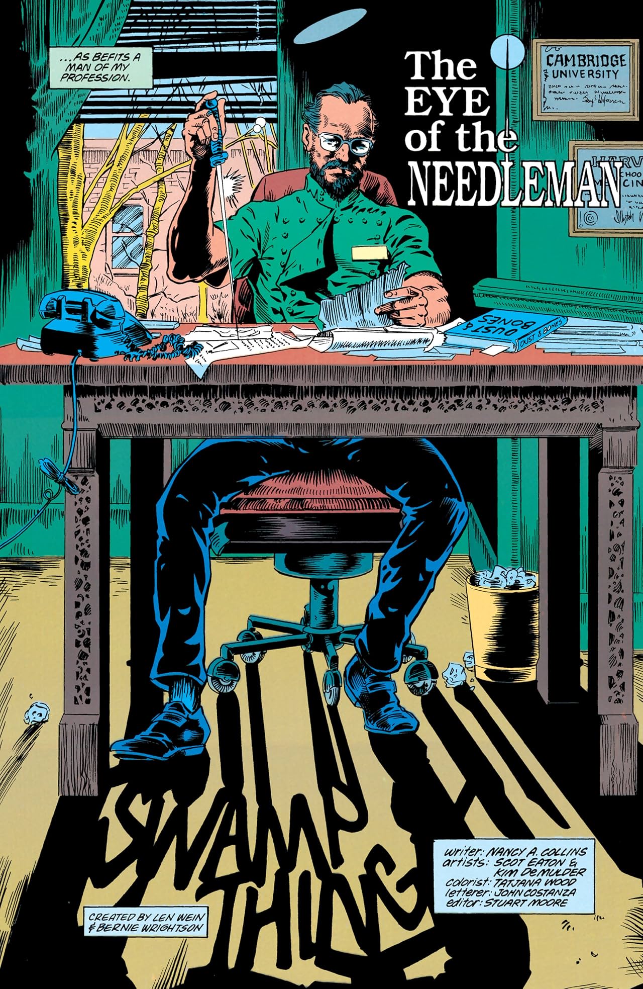 Swamp Thing (1982-1996) #122