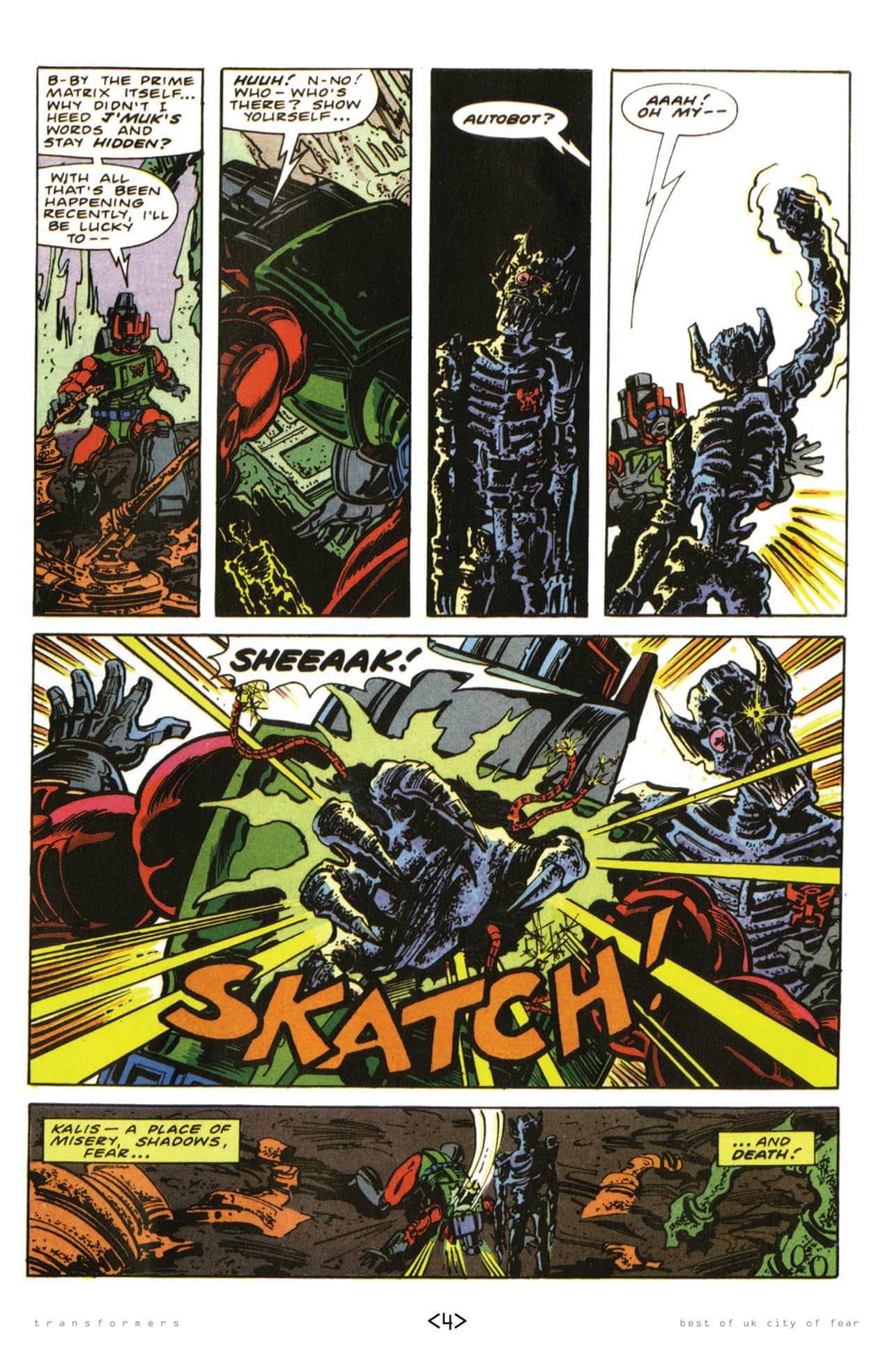 The Transformers: Best of the UK: City of Fear