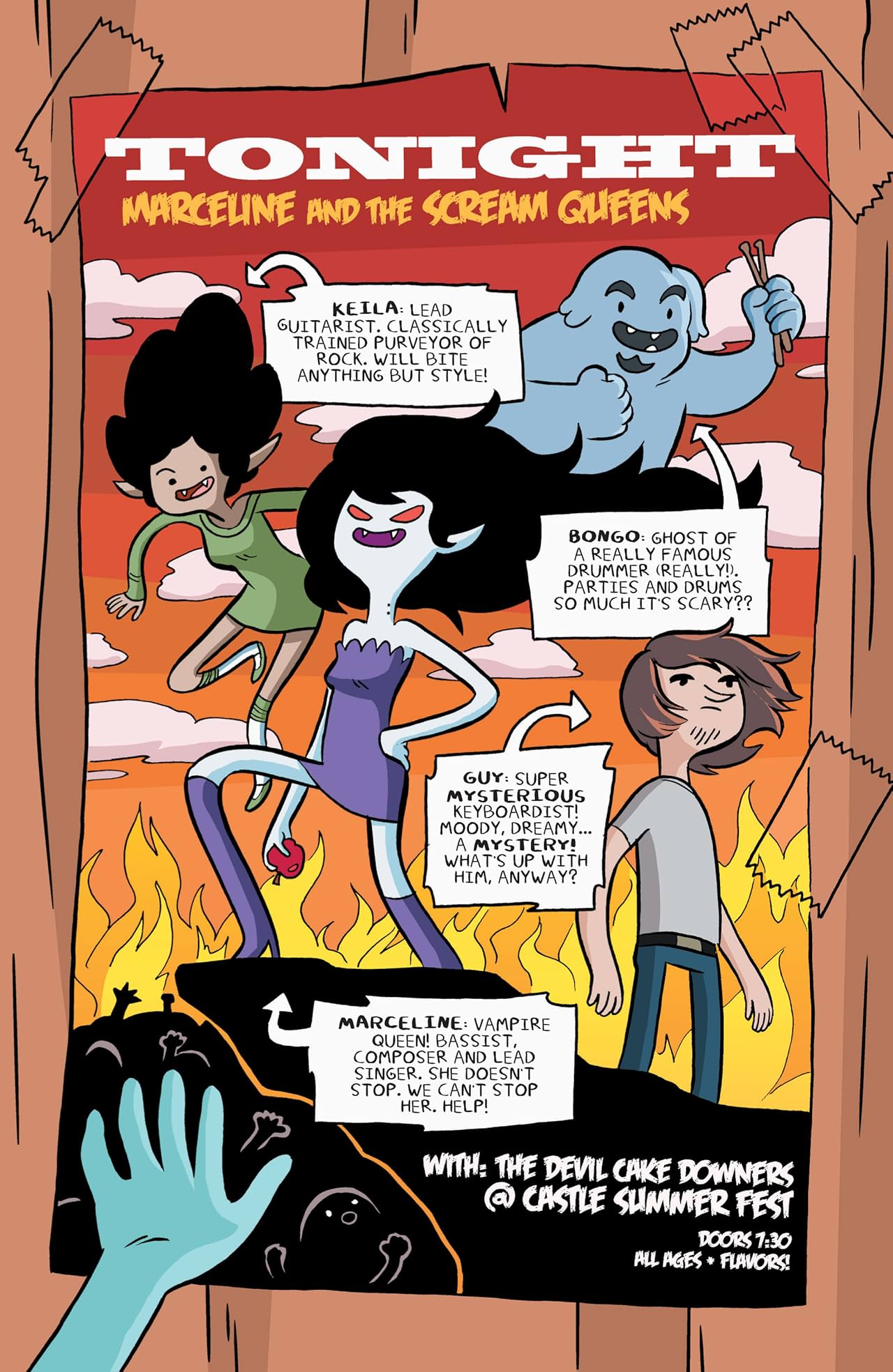 Adventure Time: Marceline and the Scream Queens #1