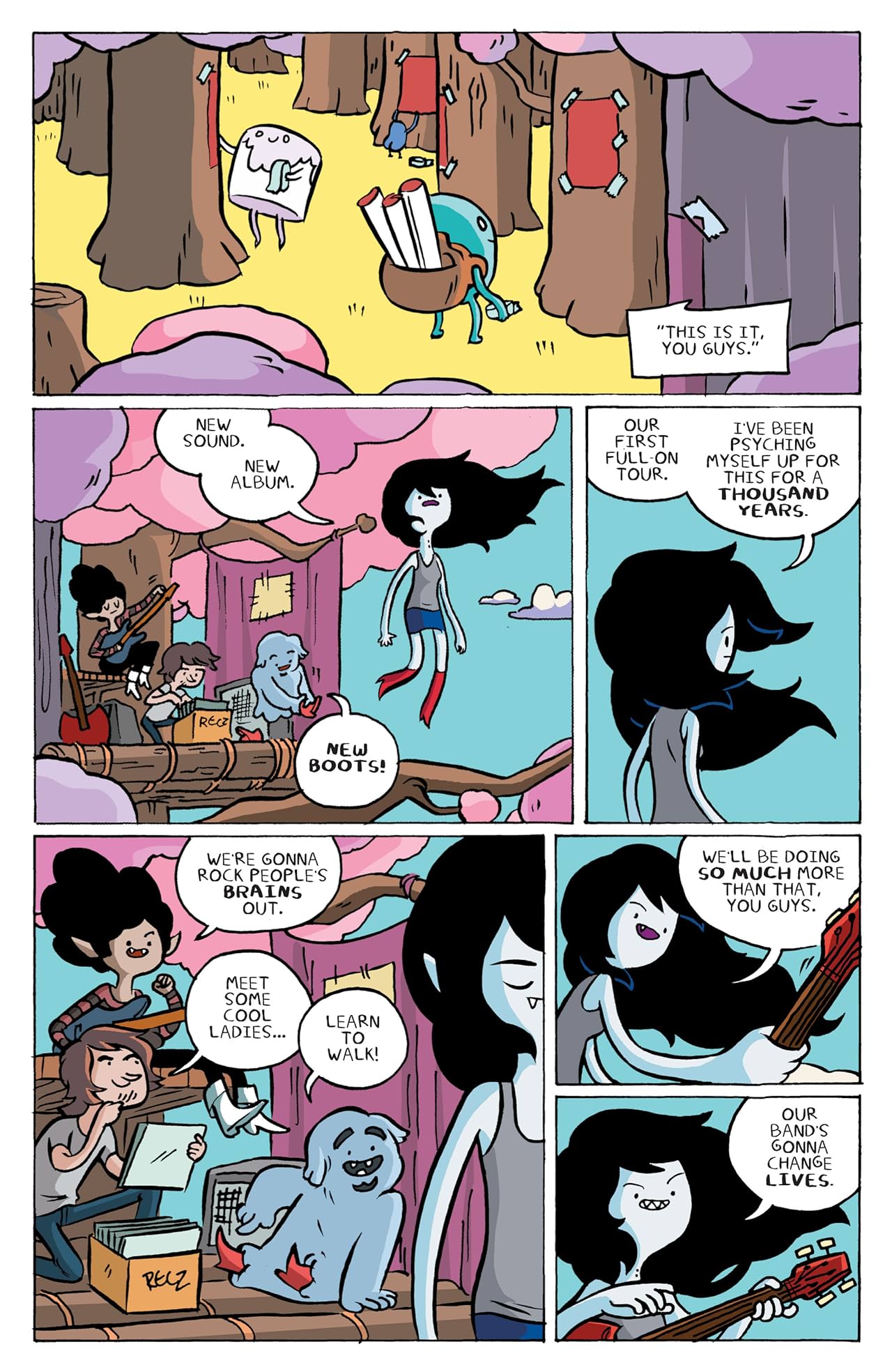 Adventure Time: Marceline and the Scream Queens #1